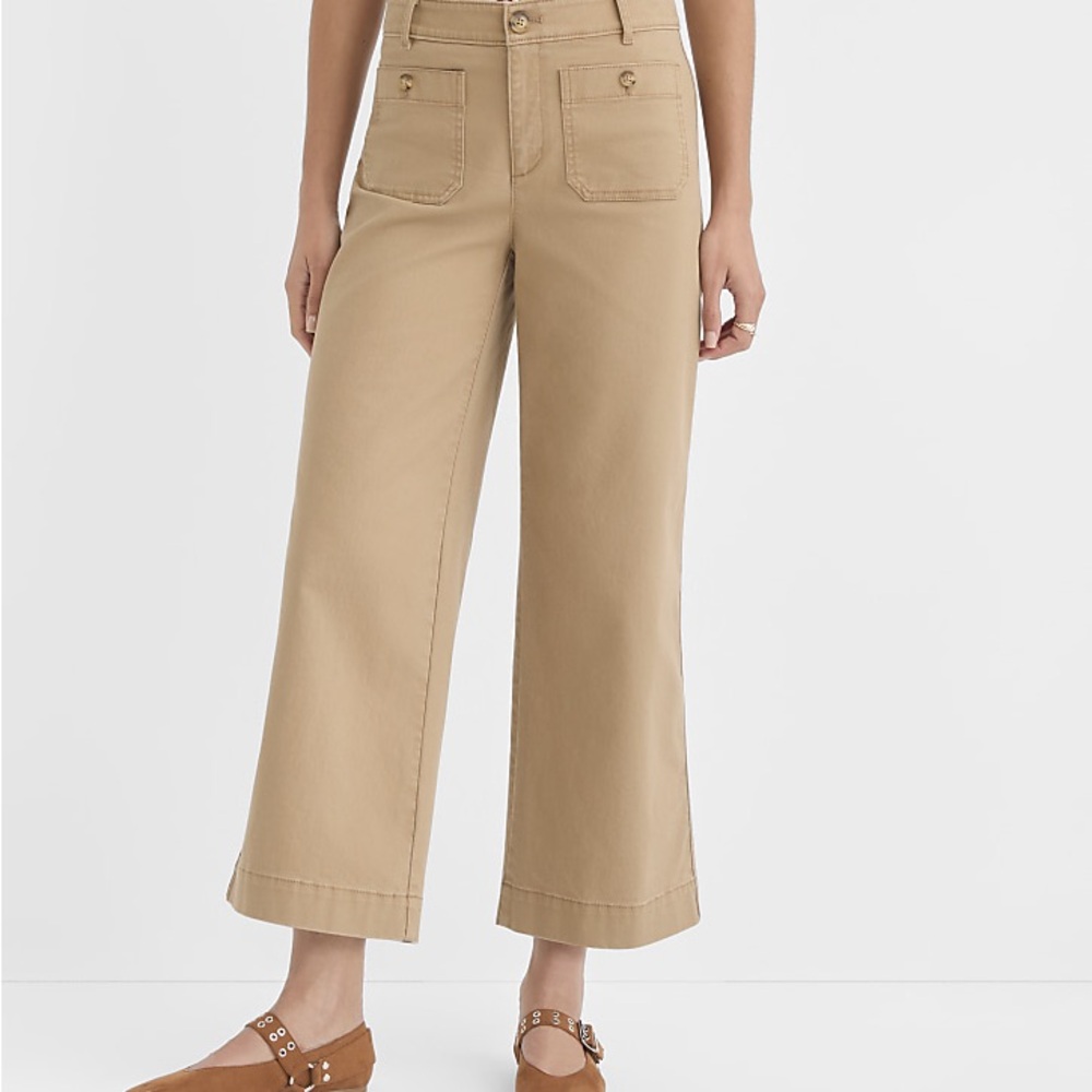 NWT Loft Wide Leg Crop Pants